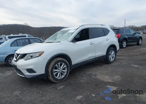 2015 Nissan Rogue Sv from USA, damaged, VIN 5N1AT2MV7FC757610